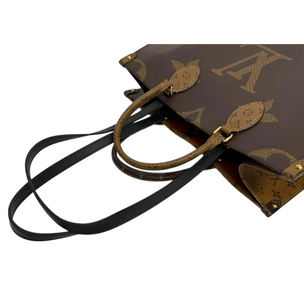 Louis Vuitton On The Go Tote Bag Monogram Giant Brown - Picture 7 of 10